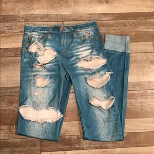 Distressed Jeggins